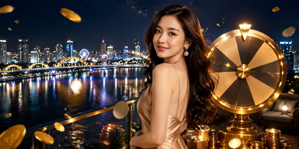 Sự kiện quay số may mắn tại Đà Nẵng với người mẫu Việt Nam trong trang phục truyền thống
